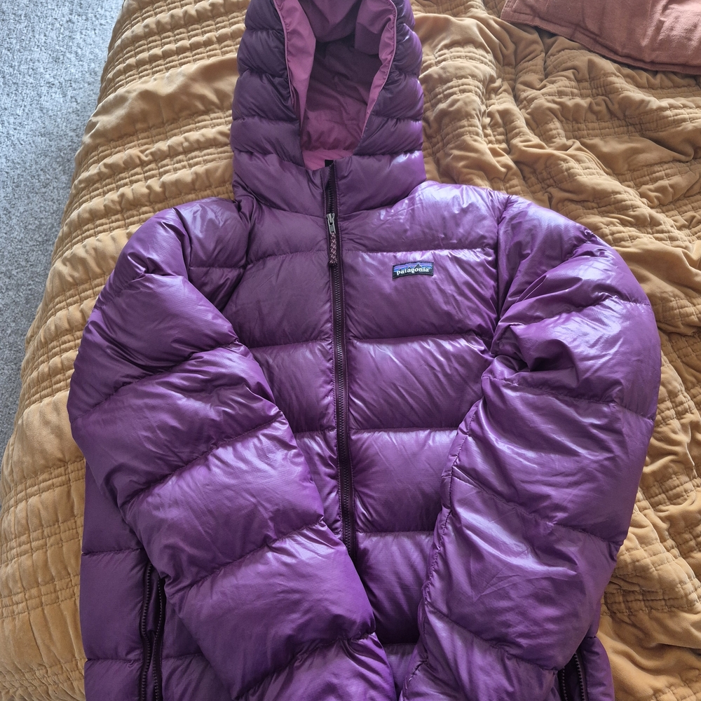 Patagonia Kids Purple Puffer Jacket